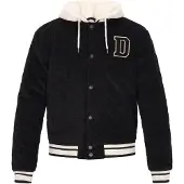 Dreimaster Chaqueta de invierno negro / blanco