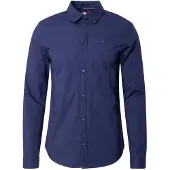 Tommy Hilfiger Camisa azul oscuro / rojo / blanco