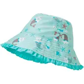 Playshoes Sombrero turquesa / jade / naranja oscuro / blanco
