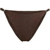 Adidas adidasBraguita de bikini Iconisea Ribbed 44 Aurora Coffee Mujer