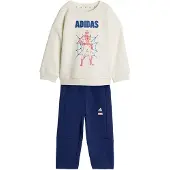 Adidas adidasCHÁNDAL CONJUNTO MARVEL SPIDER-MAN 80 Off White / Dark Blue Niño