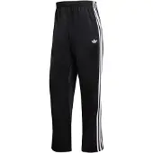 Adidas Pantalón 'Firebird' negro / blanco
