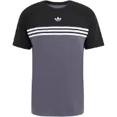 Adidas adidasCAMISETA CHEST STRIPES S Aurora Onix / Black Hombre