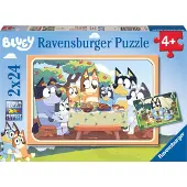 Ravensburger Puzzle Bluey De 2x24 Piezas