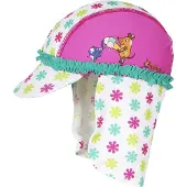 Playshoes Sombrero 'Die Maus' turquesa / verde claro / eosin / blanco