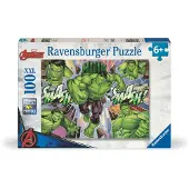 Ravensburger Rompecabezas Infantil Xxl El Increíble Vengador Marvel 100 Piezas