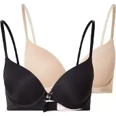 Hunkemoller Sujetador 'P&M' beige / negro