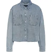 Noisy May Camisa De Manga Larga Alva Denim Shacket