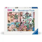 Ravensburger Rompecabezas Cat Tree Heaven (12000875) 1000 Piezas