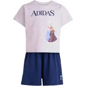 Adidas Chándal 'DISNEY FROZEN T-SHIRT' marino / azul claro / lila / blanco