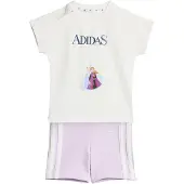 Adidas adidasCONJUNTO DE CAMISETA DISNEY FROZEN 86 White / Dark Blue Niño