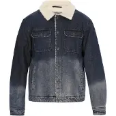 Dreimaster Chaqueta de entretiempo marino / azul denim