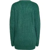 Mymo Cárdigan verde oscuro