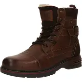 Mustang Botas con cordones marrón castaño