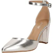 About You Zapatos con plataforma 'Mylie' plata