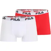 FILA Calzoncillo boxer rojo / negro / blanco