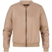 Cloud5ive Sudadera con cremallera arena