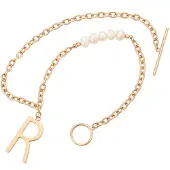NAEMI Cadena oro / blanco