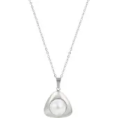 Faina Cadena plata / blanco