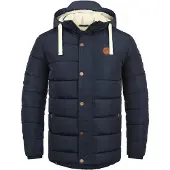 Blend Chaqueta de invierno 'BHFrederic' navy / blanco natural