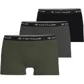 Tom Tailor Calzoncillo boxer gris moteado / caqui / negro / blanco