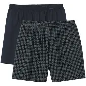 Calida Calzoncillo boxer azul noche / blanco