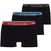 Tom Tailor Calzoncillo boxer azul claro / rojo / negro