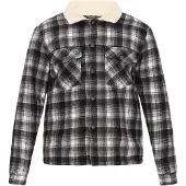 Dreimaster Chaqueta de entretiempo negro / blanco