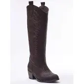 Trendyol Botas camperas marrón oscuro