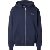 Karl kani Sudadera con cremallera beige / camelo / navy
