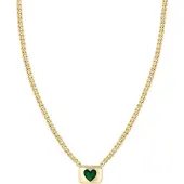 NAEMI Cadena oro / verde