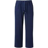 Ulla Popken Pantalón de pijama azul noche