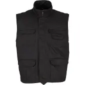 Brandit Chaleco 'Safari' negro