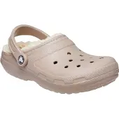 Crocs Zuecos CLASSIC LINED CLOG mujer - Beige - 37 / 38