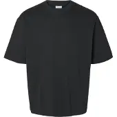 Selected Camiseta 'SLHOscar' negro