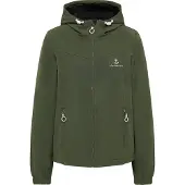 Dreimaster Maritim Chaqueta funcional verde / blanco