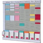Nobo Kit De Planificación De Oficina De 8 Columnas 24 Ranuras