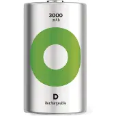 GP Pila Recargable Recyko D