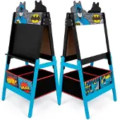 Arditex Caballete De Doble Cara Con Almacenamiento Batman