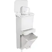 Wellhome Contenedor De Reciclaje Selectivo Con Pedal 42l
