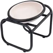 District 70 Butler Single Soporte para Comedero - Negro