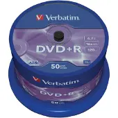 Verbatim Dvd+r 4.7gb Unidades 16x 50