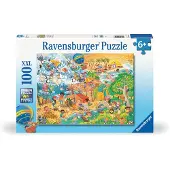 Ravensburger Puzle De Las Cuatro Estaciones De Diversión 100 Piezas