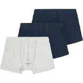 Name it Calzoncillo azul noche / gris moteado