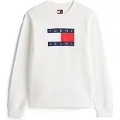 Tommy Hilfiger Sudadera 'Tommy Flag' navy / rojo / blanco