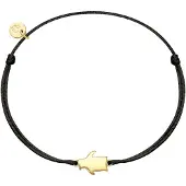 Glanzstücke Pulsera dorado / negro