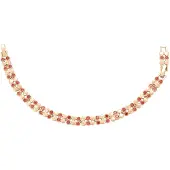 Faina Pulsera oro rosa / naranja