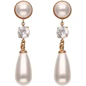 Faina Pendientes blanco