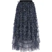 Faina Falda marino / navy / negro