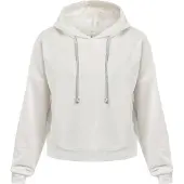 IZIA Sudadera blanco lana